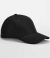 BB803 B803 Beechfield EarthAware® Organic Cotton Stretch-Fit Cap Black colour image